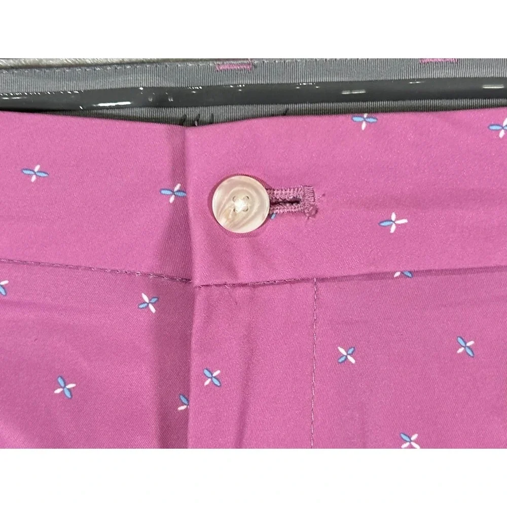 Walter Hagen 11 Shorts Men's Size 42 Pink Design Majors Golf Polyester Light